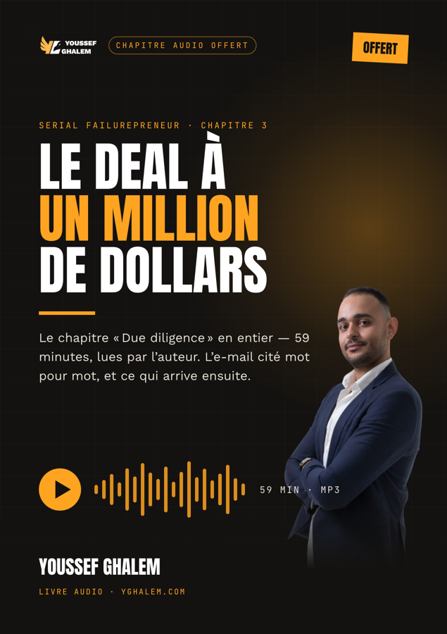Couverture de Le deal à un million de dollars