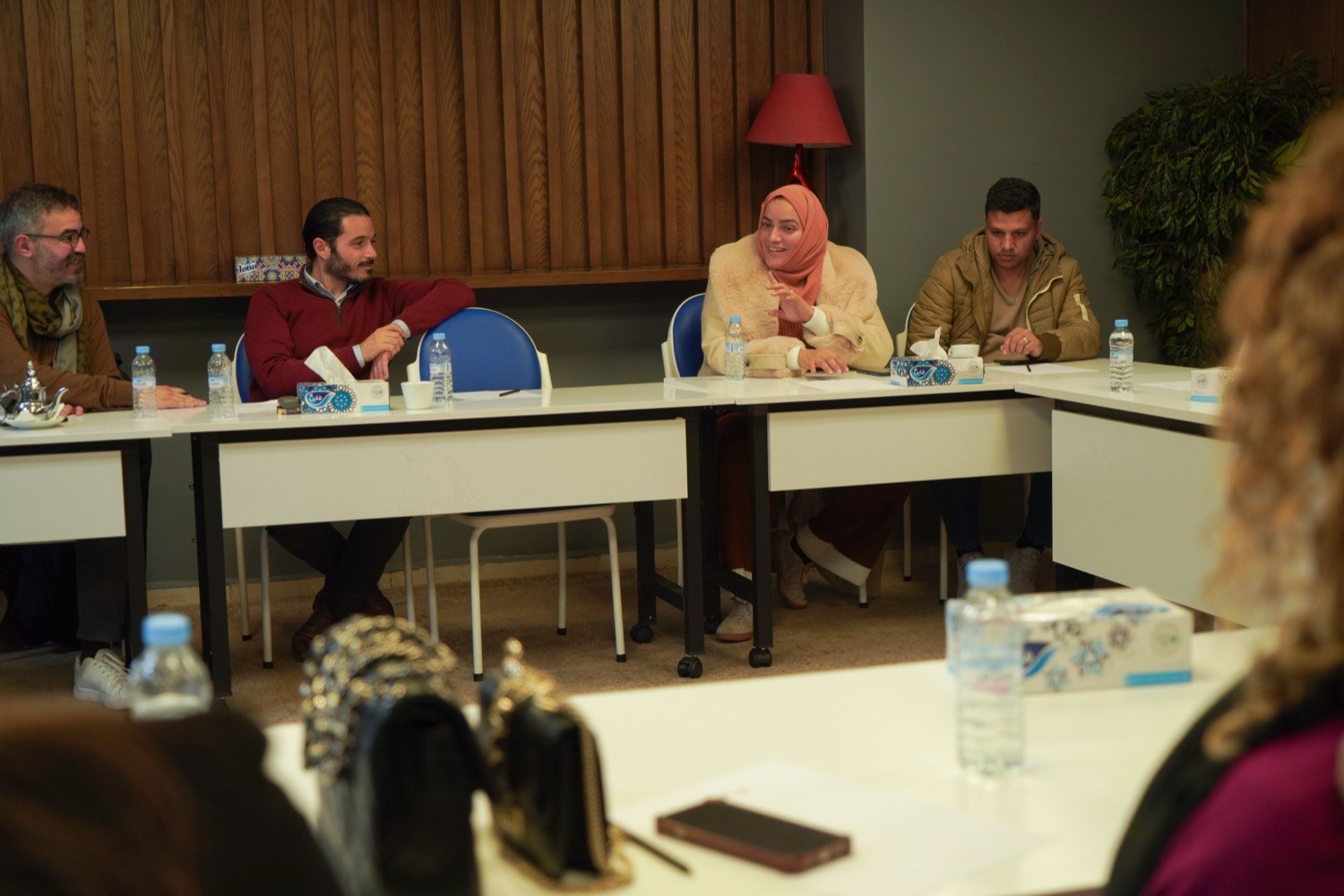 Participants en atelier