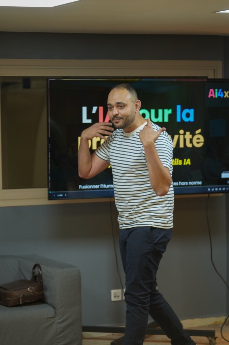 Youssef Ghalem en session de formation